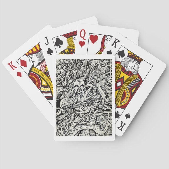 Baraja De Cartas Lo adecuado, o, una transfiguración frágil (Reverso)