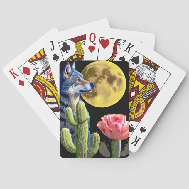 Baraja De Cartas Lobo11: (Reverso)