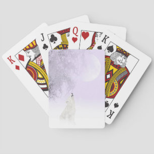 Baraja De Cartas Lobo blanco