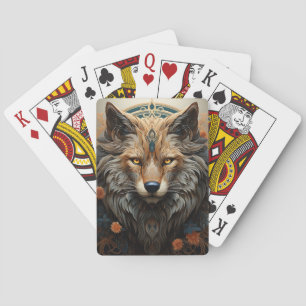 Baraja De Cartas Lobo bohemio