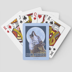 Baraja De Cartas Lobo gris HowlingNew México