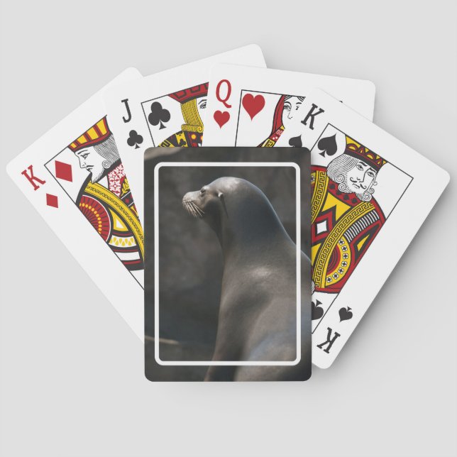 Baraja De Cartas Lobo Marino (Reverso)