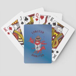 Baraja De Cartas Lobster Mobster 🦞 Funny Personalizado Gangster