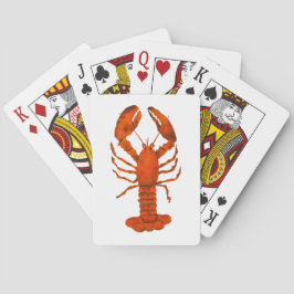 Baraja De Cartas Lobster Rojo