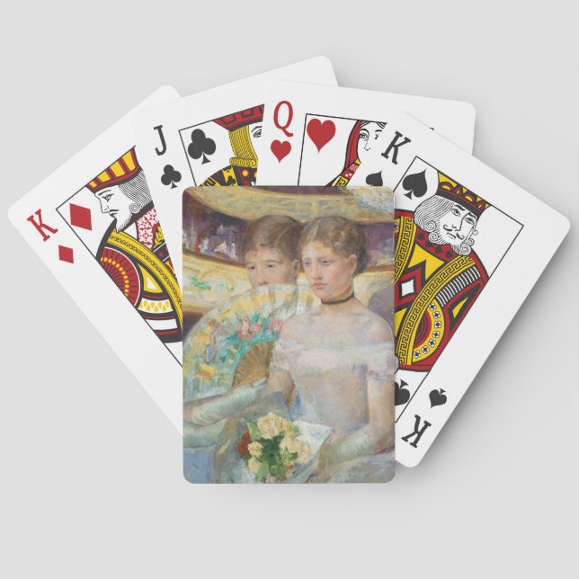 Baraja De Cartas Loge, 1882 (aceite sobre lienzo) (Reverso)
