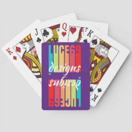 Baraja De Cartas Logo de "LUCE69 DESIGNS"