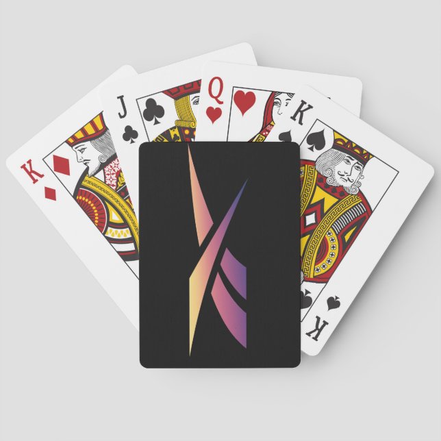 Baraja De Cartas Logo Falso (Reverso)
