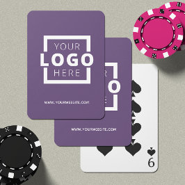 Baraja De Cartas Logotipo comercial promocional con marca personali