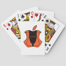 Baraja De Cartas Logotipo de Apple jugando con