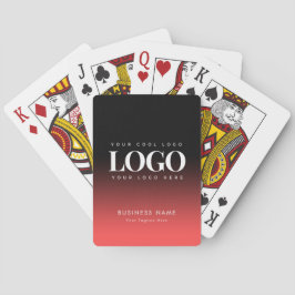 Baraja De Cartas Logotipo de la Compañía de Negocios personalizado 