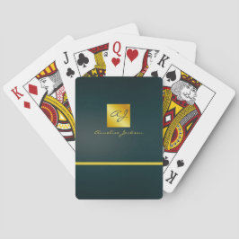 Baraja De Cartas Logotipo de Marca Profesional Simple