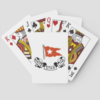 Baraja De Cartas Logotipo de White Star Line