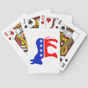 Baraja De Cartas Logotipo del Partido Demócrata