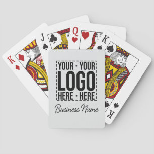 Baraja De Cartas Logotipo Empresarial Personalizado Empresa Corpora