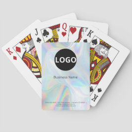 Baraja De Cartas Logotipo holográfico personalizado