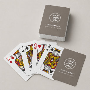 Baraja De Cartas Logotipo personalizado promocional empresarial cor