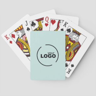 Baraja De Cartas Logotipo profesional de negocios moderno brillante