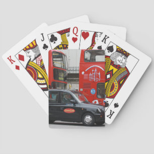 Baraja De Cartas London Black Cab Taxi