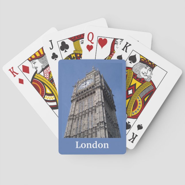Baraja De Cartas Londres (Reverso)