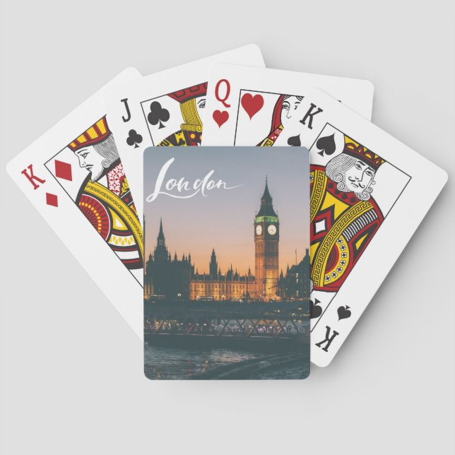 Baraja De Cartas Londres (Reverso)