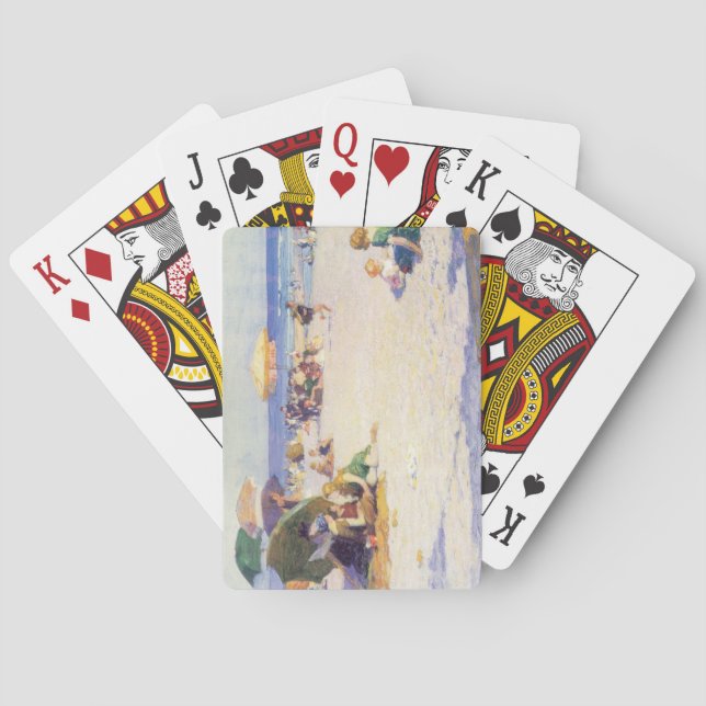 Baraja De Cartas Long Beach (Estado de Nueva York) (Reverso)