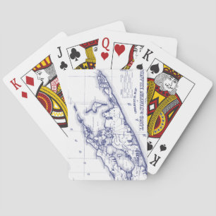 Baraja De Cartas Long Island The Hamptons Map VC