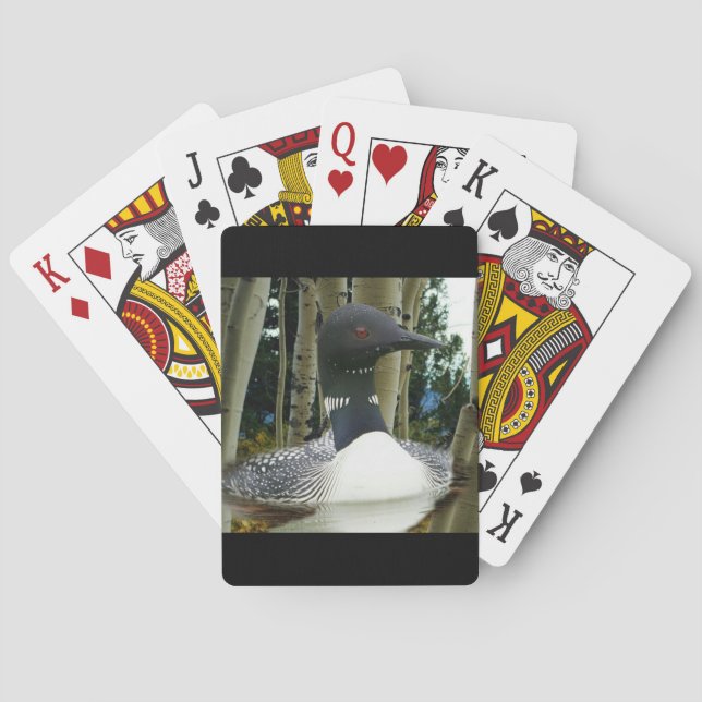 Baraja De Cartas Loon Wilderness (Reverso)