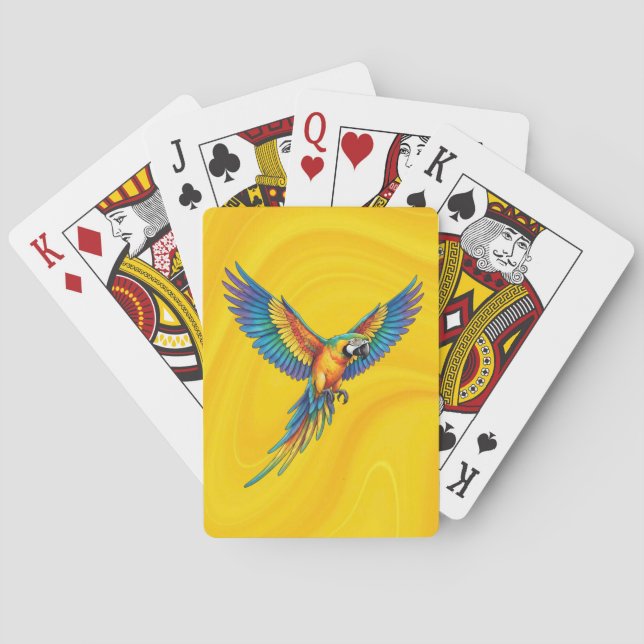 Baraja De Cartas Loro (Reverso)