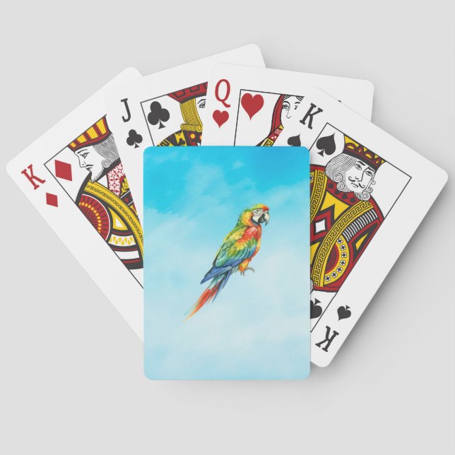 Baraja De Cartas Loro (Reverso)
