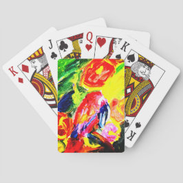 Baraja De Cartas Loro alegría de verano