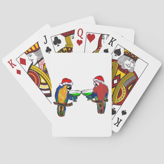 BARAJA DE CARTAS LOROS (Reverso)