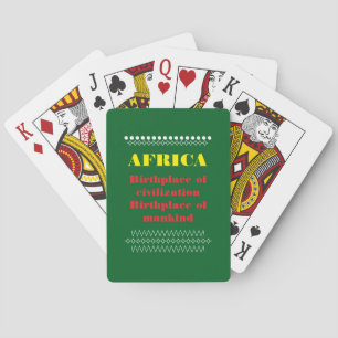 Baraja De Cartas Los africanos fueron los primeros en caminar por l