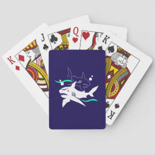 Baraja De Cartas Los amantes del tiburón sueñan
