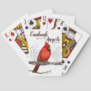 Baraja De Cartas Los ángeles de Aparecer de los cardenales son