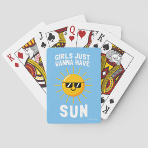 Baraja De Cartas Los chicas solo quieren tener sol