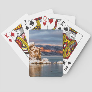 Baraja De Cartas Los E.E.U.U., California, salida del sol en el
