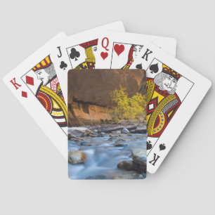 Baraja De Cartas Los Estrechos Del Río Virgen En Otoño