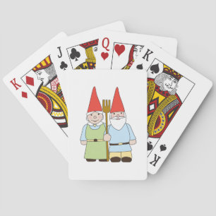 Baraja De Cartas Los gnomos de jardinería