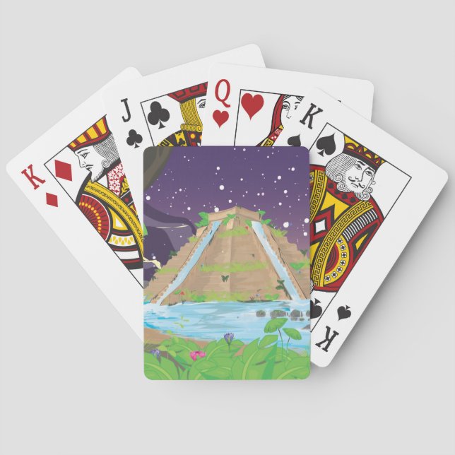 Baraja De Cartas Los jardines colgantes de Babilonia (Reverso)