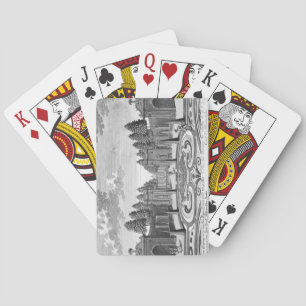 Baraja De Cartas Los jardines de la cuenta Althan, Viena, de
