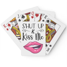 Los labios del personalizado Magenta Cállate y bés