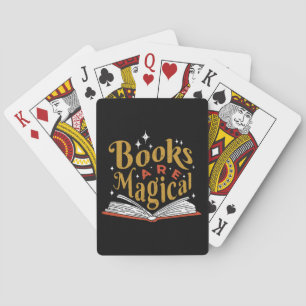 Baraja De Cartas Los libros antiguos son mágicos