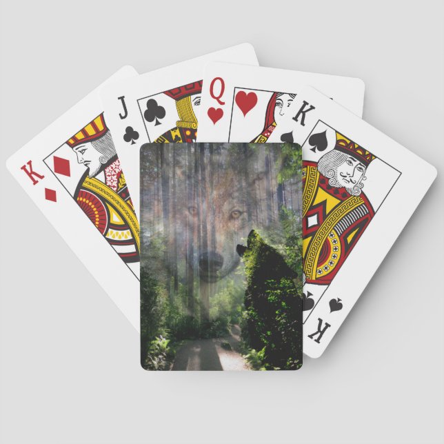Baraja De Cartas Los lobos se fueron (Reverso)
