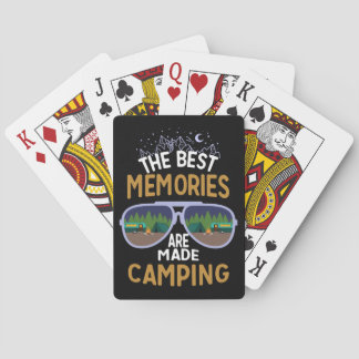 Baraja De Cartas Los Mejores Recuerdos Se Hacen Camping