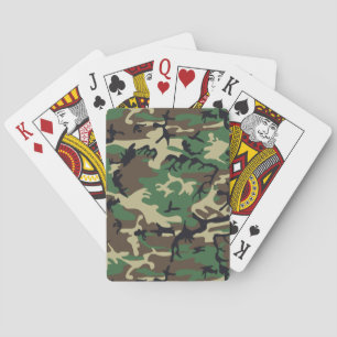 Baraja De Cartas Los militares camuflan