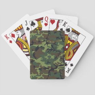 Baraja De Cartas Los militares camuflan el modelo, estilo del