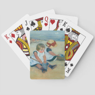 Baraja De Cartas Los niños de la playa   Mary Cassatt