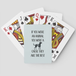 Baraja De Cartas Los perros son los mejores -