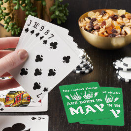 BARAJA DE CARTAS LOS POLLOS MÁS FRÍOS NACEN EN MAYO.