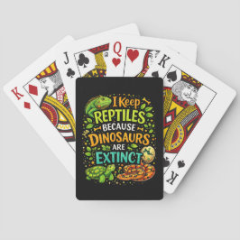 Baraja De Cartas Los reptiles mandan
